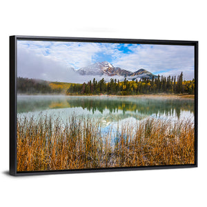 Pyramid Mountain from Patricia Lake Wall Art