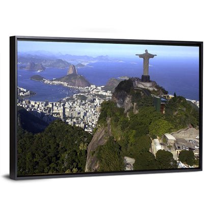 Christ the Redeemer Over Rio De Janeiro Wall Art