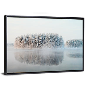 Karelia Winter Lake Wall Art