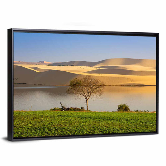 Mui Ne Lake and Sand Dunes Wall Art