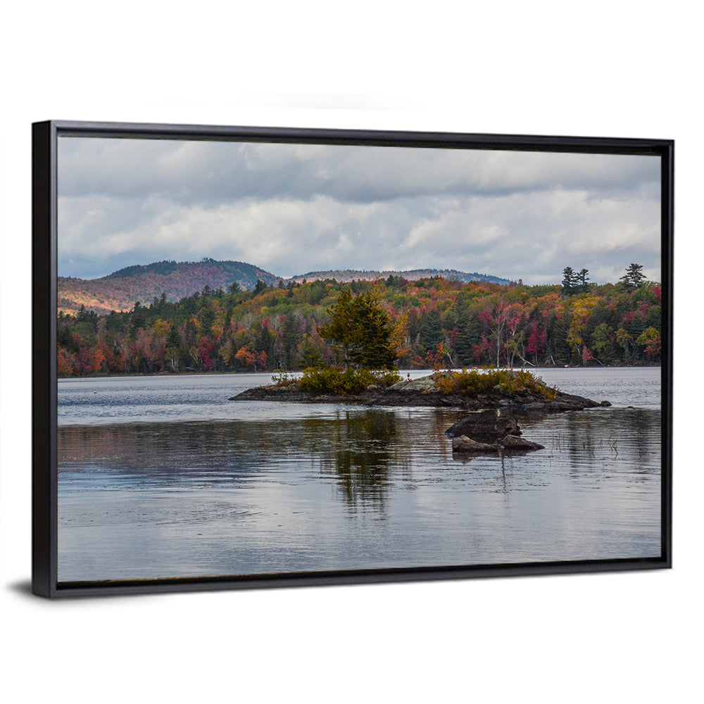 Lake Umbagog Autumn Reflection Wall Art