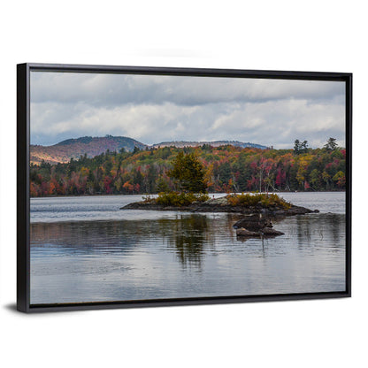 Lake Umbagog Autumn Reflection Wall Art