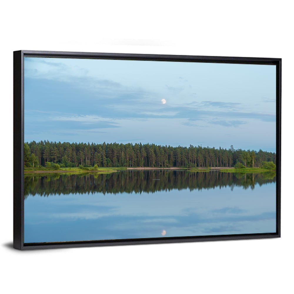 Lake Vanern Moonlight Wall Art