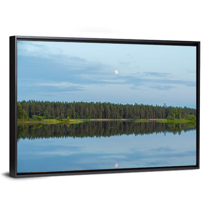 Lake Vanern Moonlight Wall Art