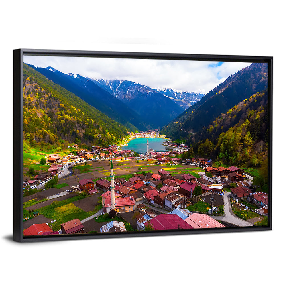 Uzungol Village Lake Wall Art
