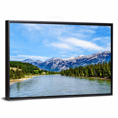 Athabasca River View Wall Art