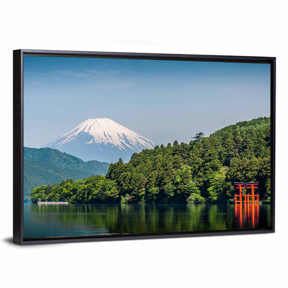 Mount Fuji Above Lake Ashi Wall Art