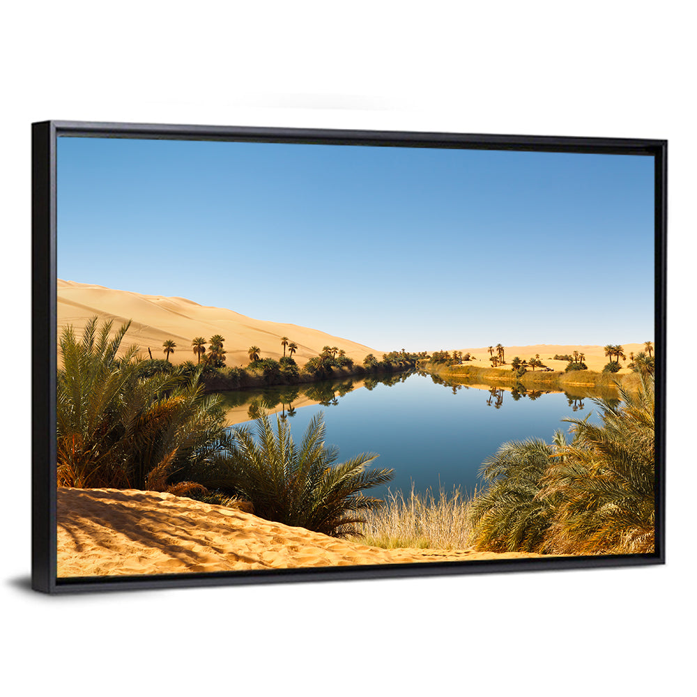 Umm Al Ma Desert Oasis Wall Art
