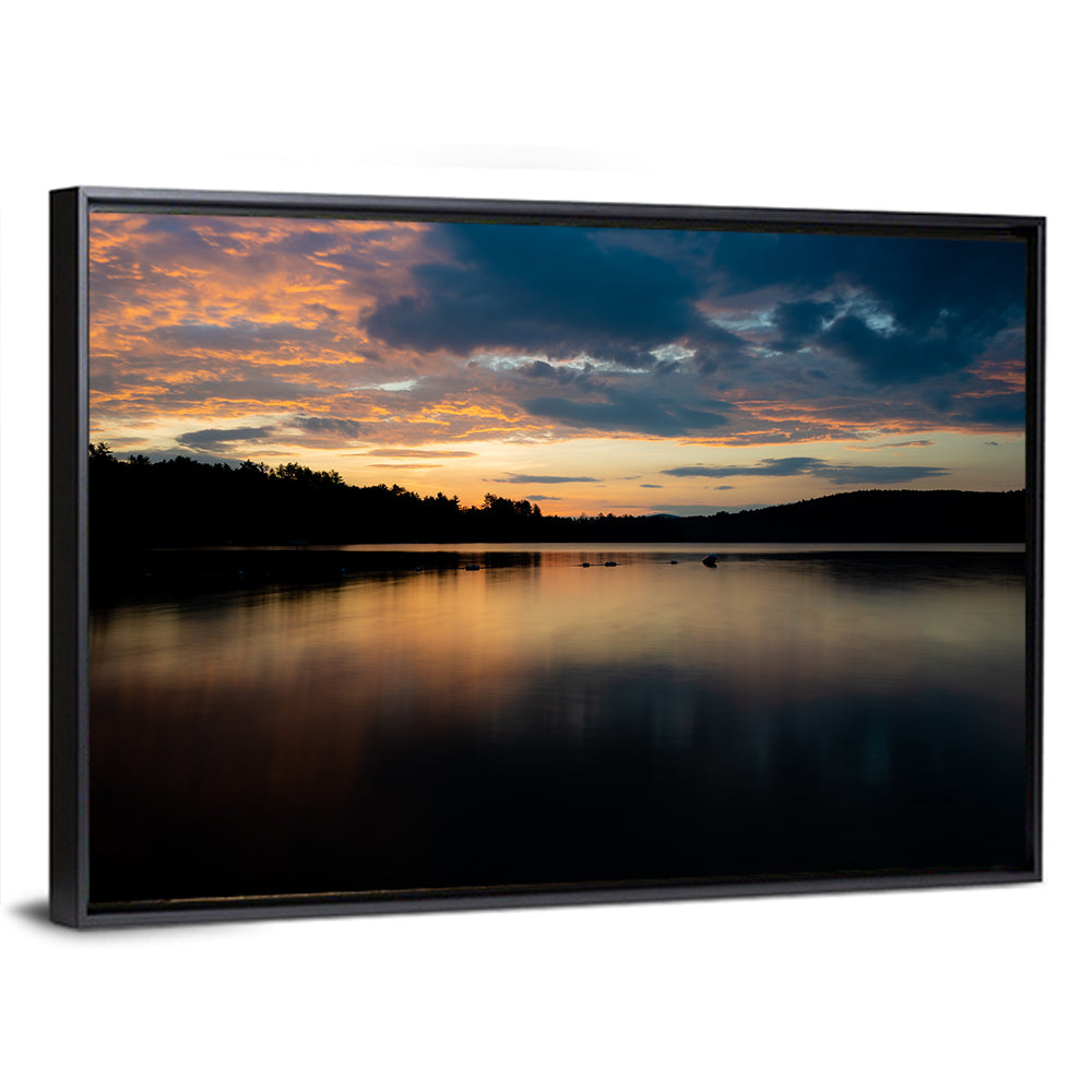 Lake Squam Sunrise Reflection Wall Art