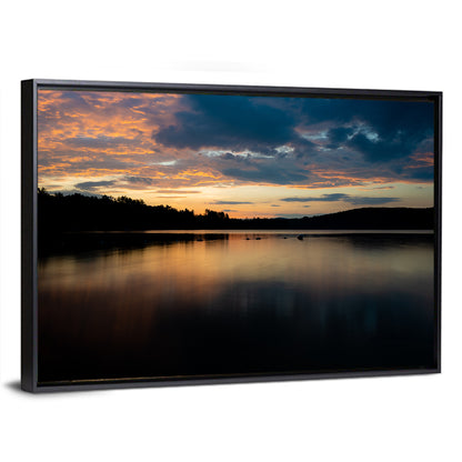 Lake Squam Sunrise Reflection Wall Art