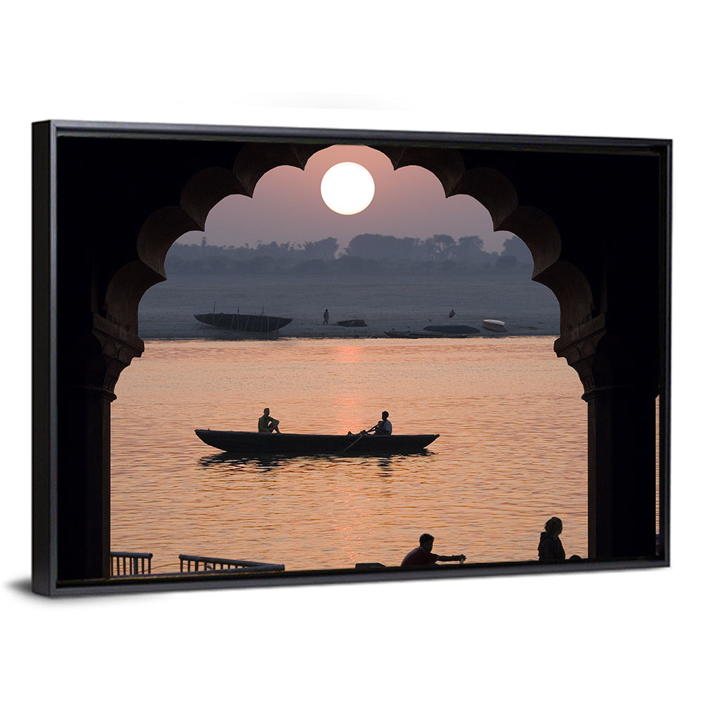 Arched Ganges Sunrise Wall Art