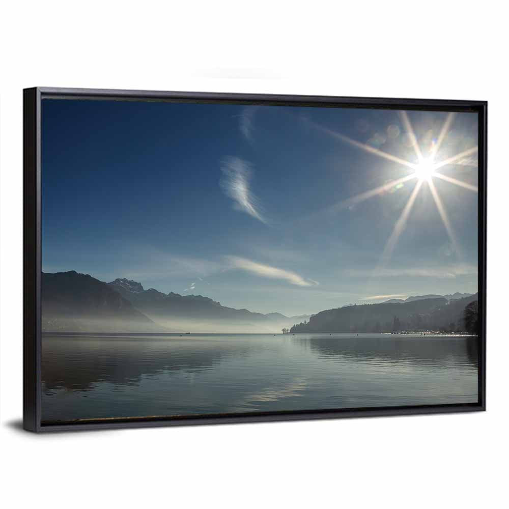 Lake Annecy Morning Reflection Wall Art