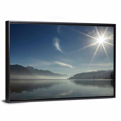 Lake Annecy Morning Reflection Wall Art
