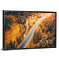 Carpathian Autumn Road Wall Art