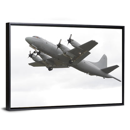 Four-engine Turboprop Patrol Aircraft Wall Art