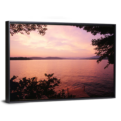 Lake Winnipesaukee Sunset Wall Art