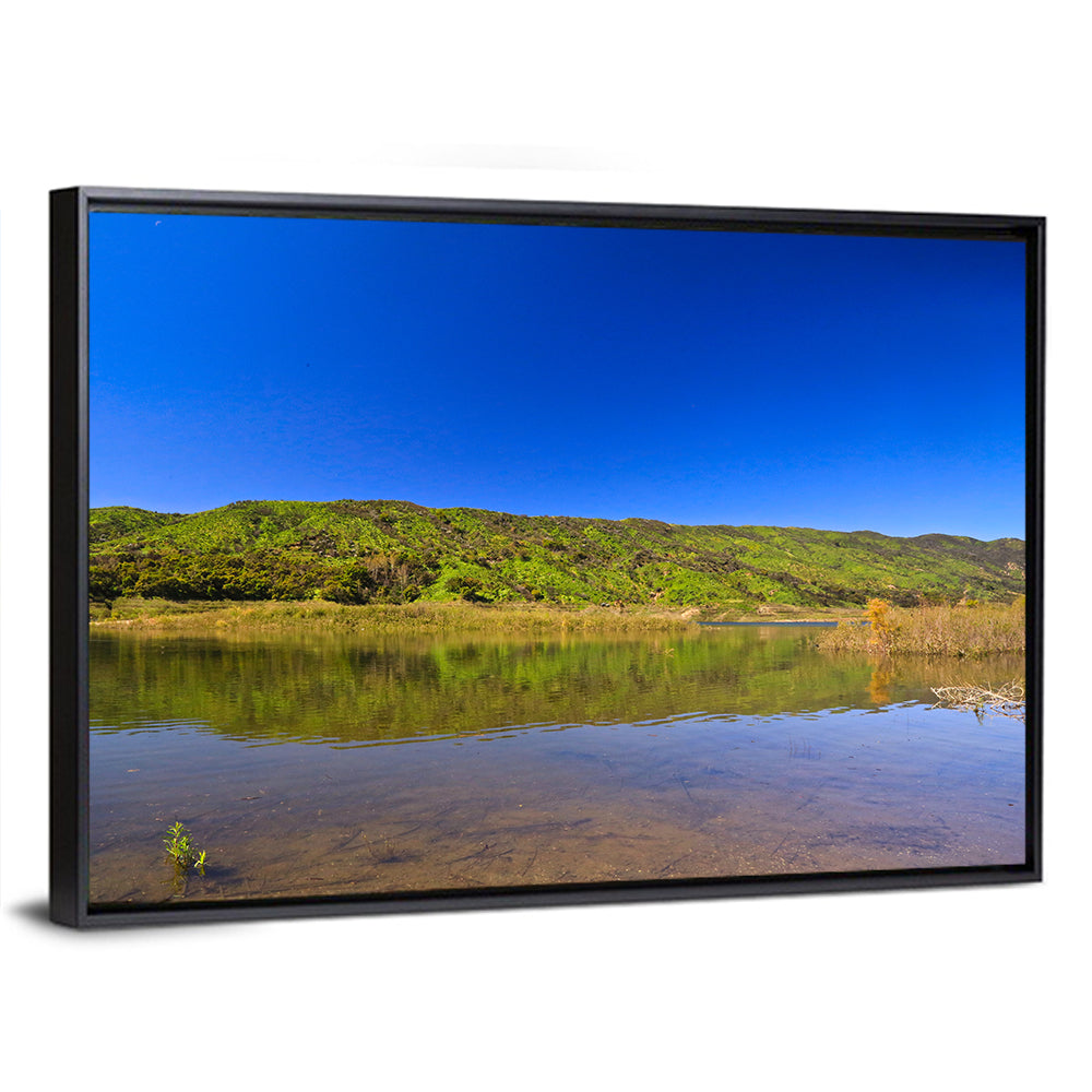 Santa Barbara Lake Reflection Wall Art