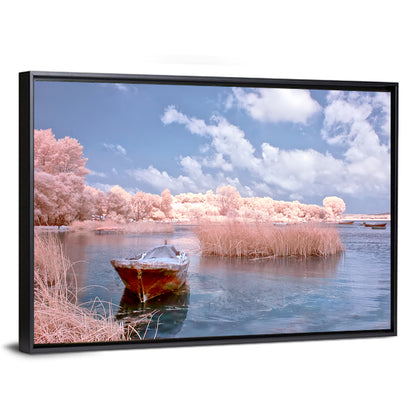 Golyazi Lake Boat Wall Art