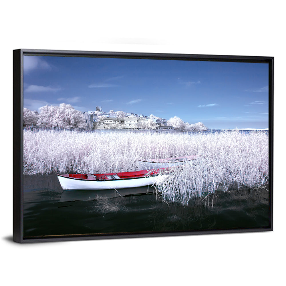 Golyazi Lake Winter Scene Wall Art