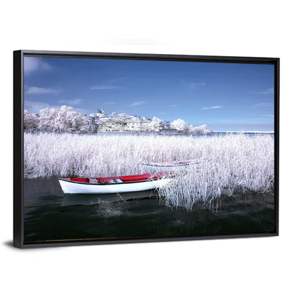 Golyazi Lake Winter Scene Wall Art