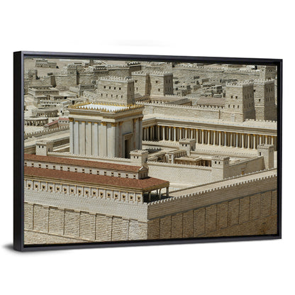 Holyland Model Second Temple Wall Art