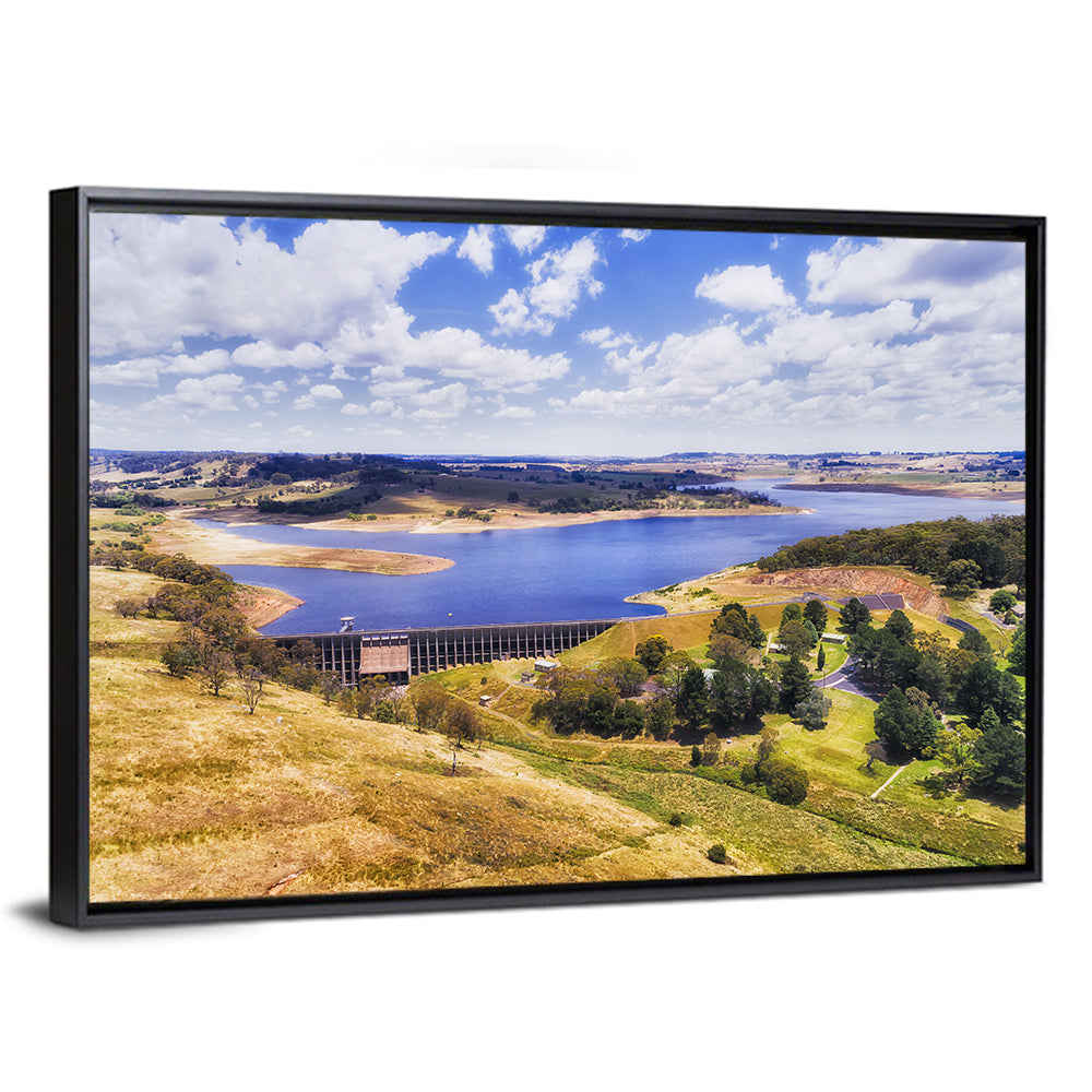 Oberon Lake Aerial Landscape Wall Art