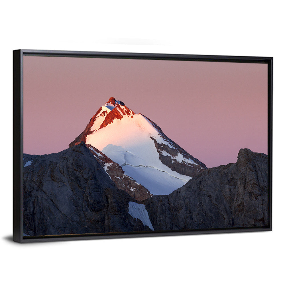 Mount Chimtarga Alpenglow Wall Art