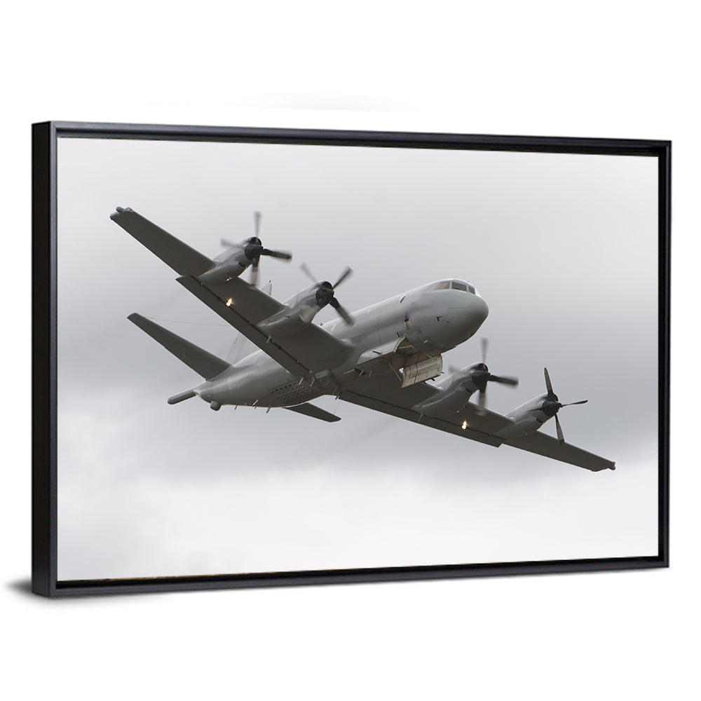Four-engine Maritime Surveillance Aircraft Wall Art