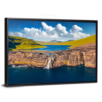 Mulafossur Waterfall Gasadalur Wall Art
