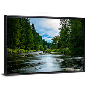 Bavarian Forest River Wall Art