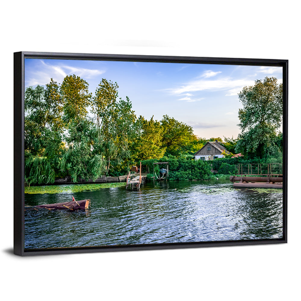 Konka River Golden Hour Wall Art