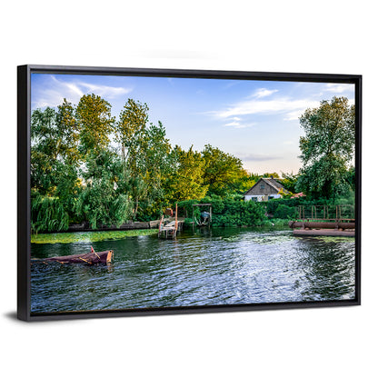 Konka River Golden Hour Wall Art