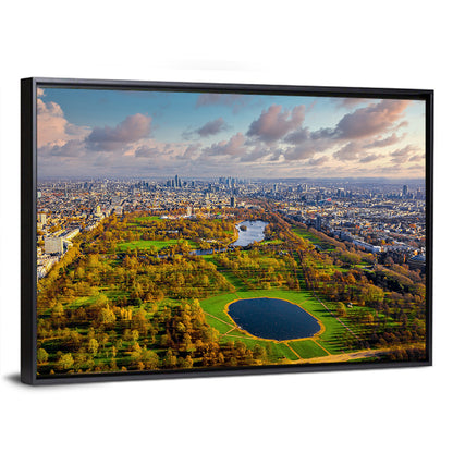 Hyde Park Aerial View Wall Art