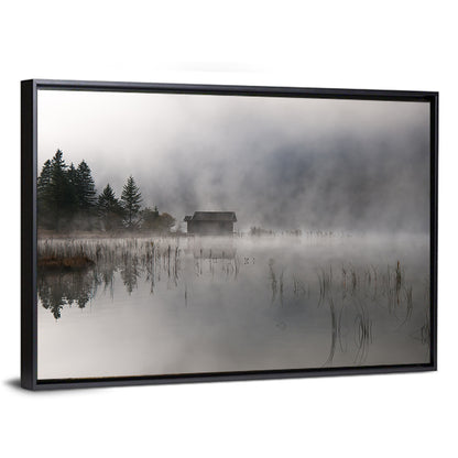 Ferchensee Morning Mist Wall Art