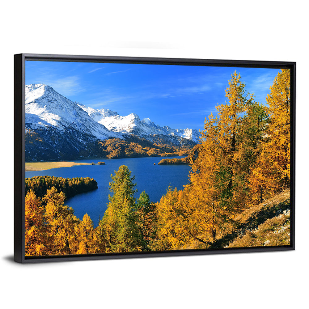 Silsersee Autumn Vista Wall Art