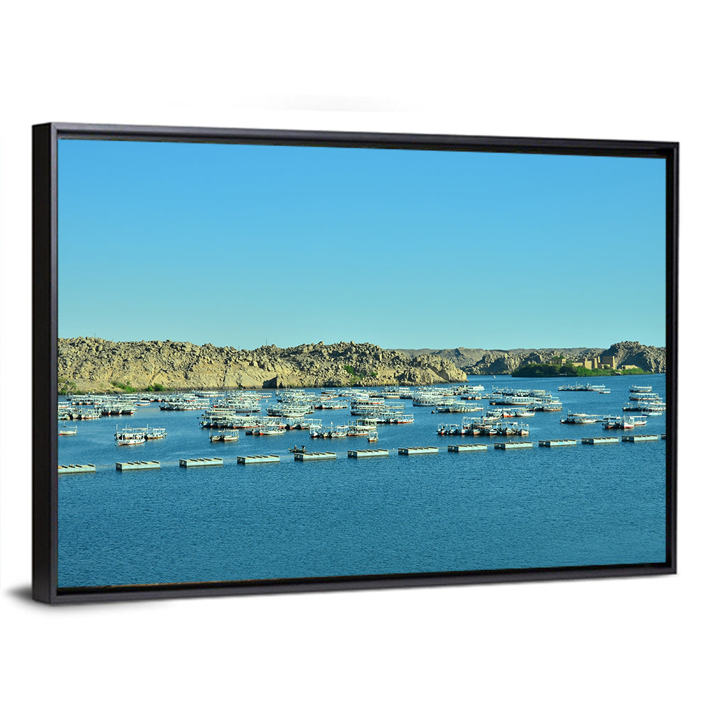 Philae Harbor, Lake Nasser Wall Art