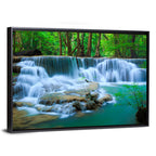 Huay Ma Khamin Erawan Waterfall Wall Art