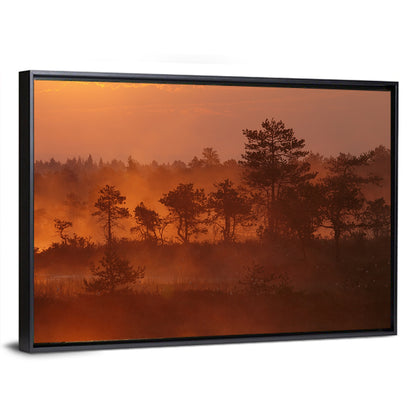 Kakerdaja Bog at Sunrise Wall Art