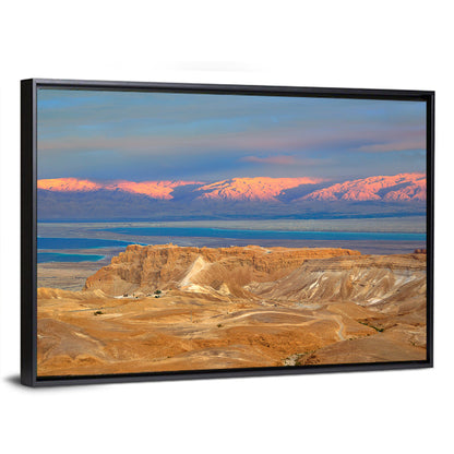 Masada Over the Dead Sea Wall Art