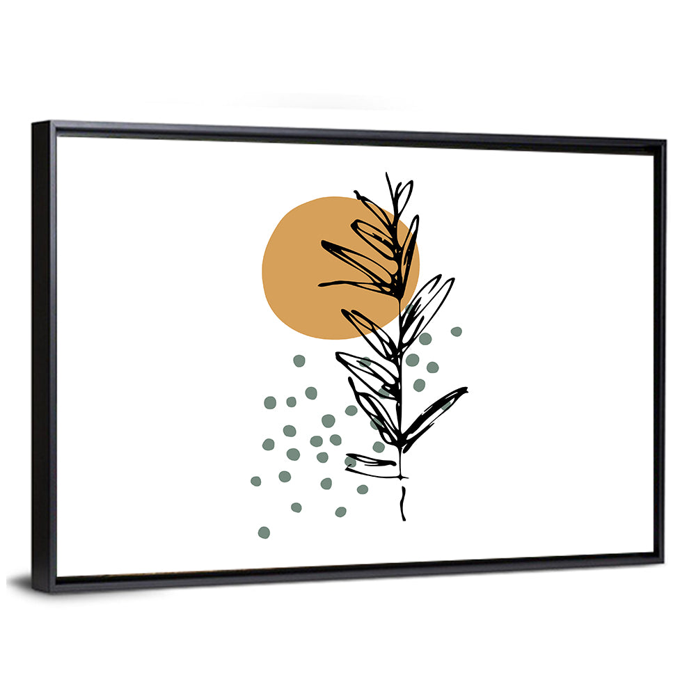 Ink Botanical Sun Study Wall Art