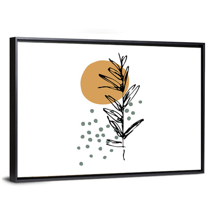 Ink Botanical Sun Study Wall Art