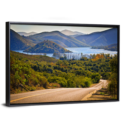 Lake Hodges Roadside Vista Wall Art