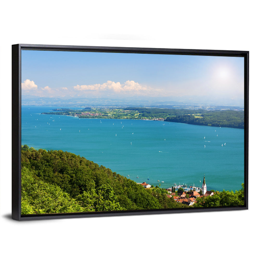 Immenstaad View of Lake Constance Wall Art