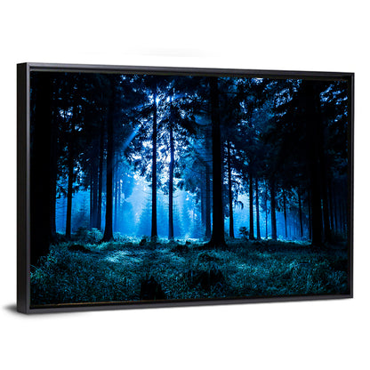 Thuringia Forest at Dusk Wall Art