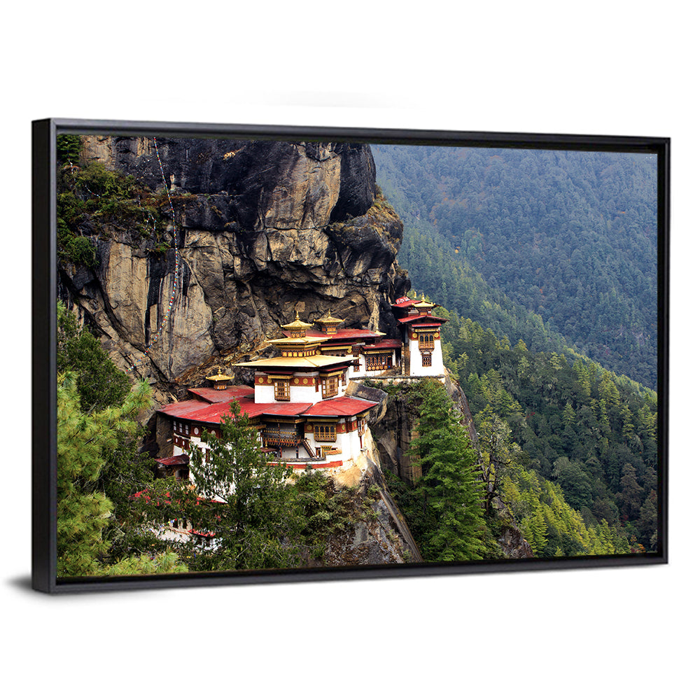 Tiger's Nest Monastery, Paro Bhutan Wall Art