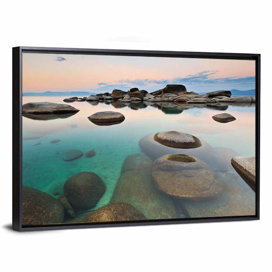 Sand Harbor Dusk, Lake Tahoe Wall Art