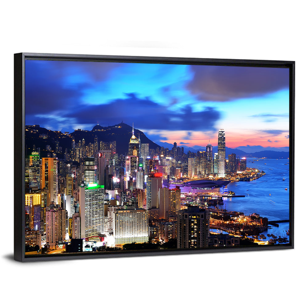 Victoria Harbour Skyline, Hong Kong Wall Art
