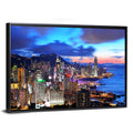 Victoria Harbour Skyline, Hong Kong Wall Art