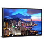 Victoria Harbour Skyline, Hong Kong Wall Art