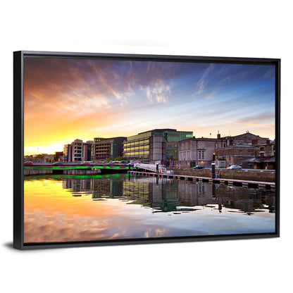 River Liffey at Dusk Wall Art